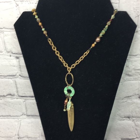 Anne Vaughan Jewelry - Anne Vaughn boho chic statement necklace NWT